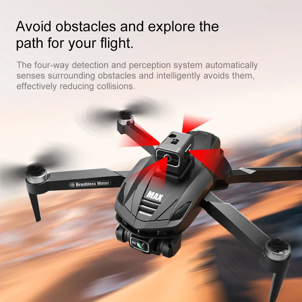 V168 Max Drone With Dual Cameras 5G WiFi FPV System