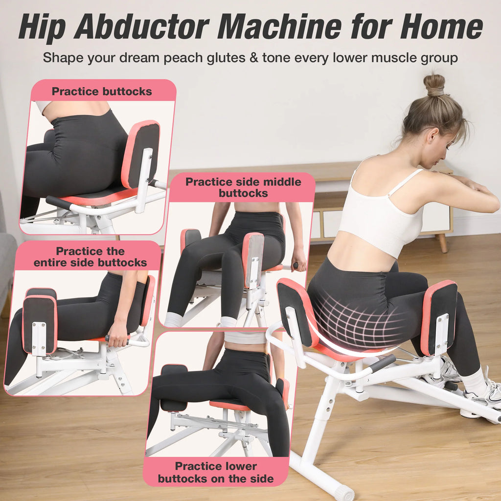 Warmounts Hip Abductor Machine Glute Thigh Trainer