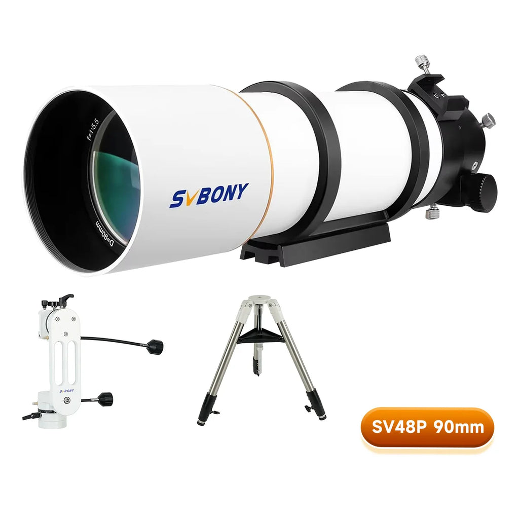 Svbony SV48P Dual Speed Focuser Refractor Telescope for Deep Sky