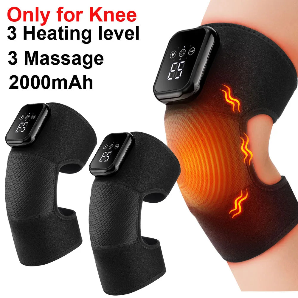 Hailicare Knee Massager With Heating And Vibration