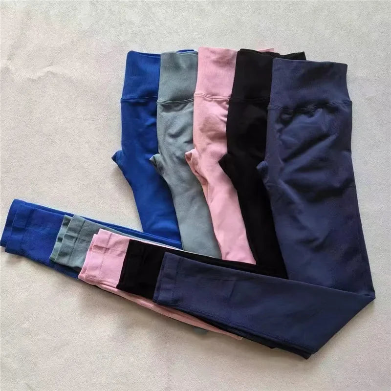 Seamless Sporty Yoga Leggings For Women Butt Lifting