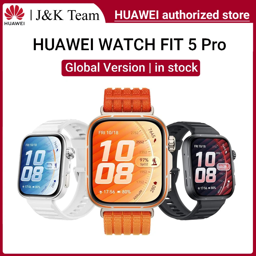 Huawei Watch Fit 5 Pro Smartwatch With NFC GPS Sleep Monitor iOS Android