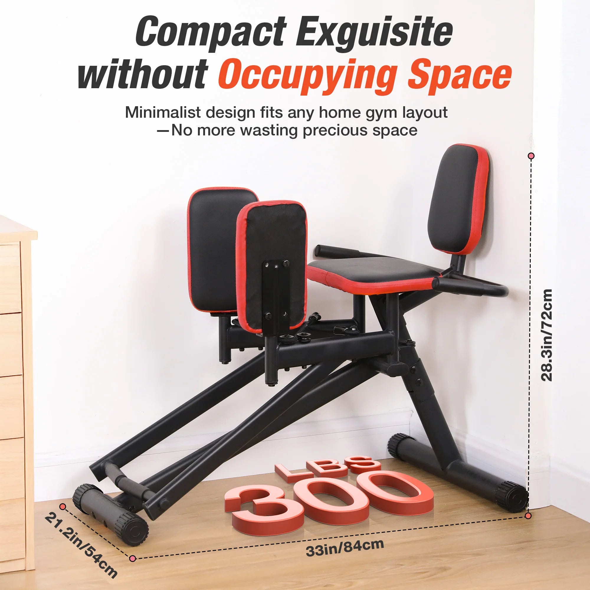 Warmounts Hip Abductor Machine Glute Thigh Trainer