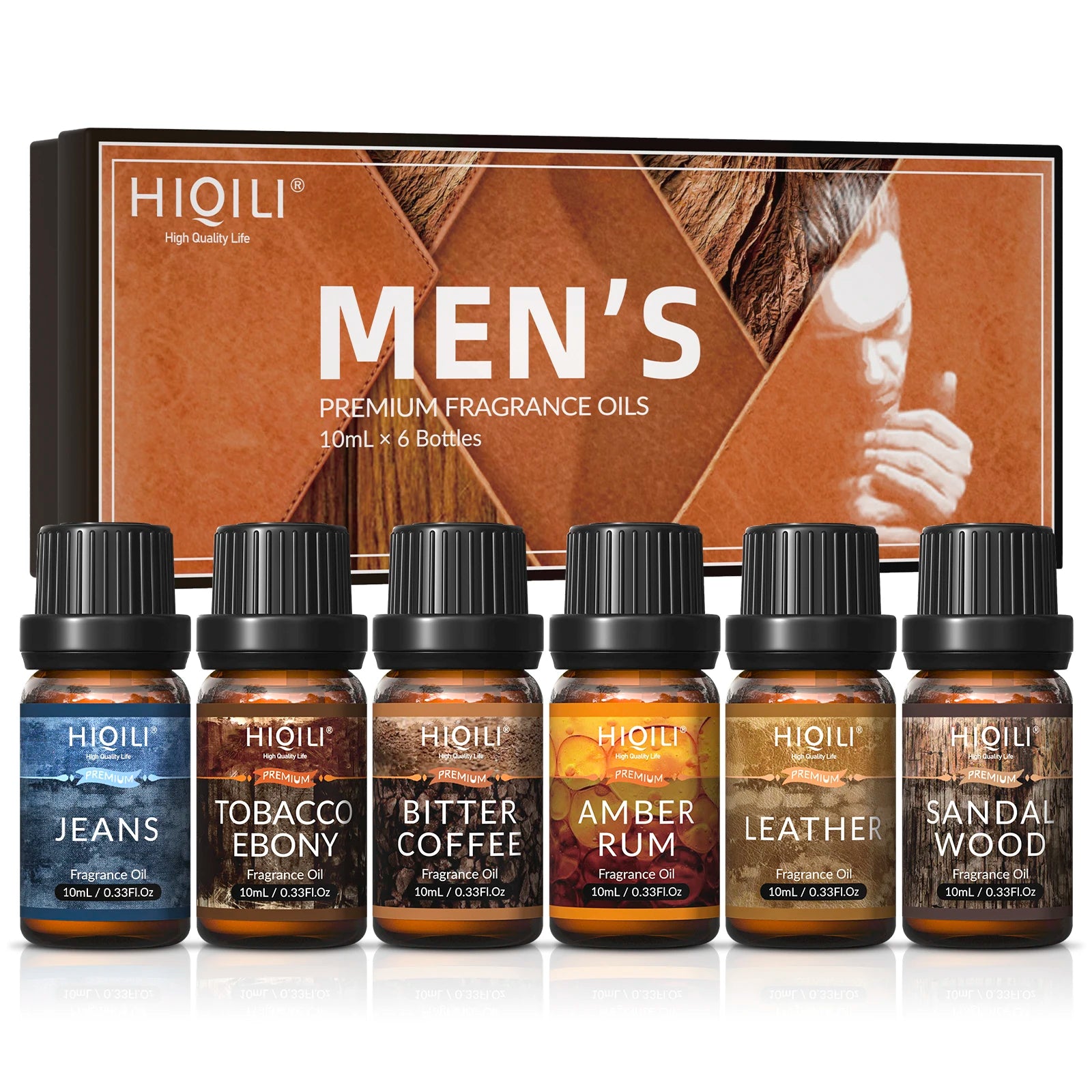 HIQILI Fragrance Oil Set Six Piece for Diffuser DIY Crafts