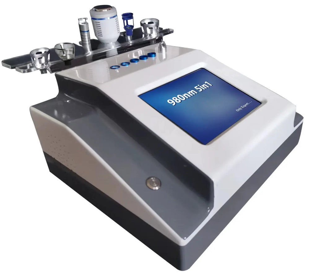 5 in 1 980nm Diode Laser Vascular Removal Machine for Spider Veins & Nail Fungus Treatment Home Beauty Care Equipment 2026