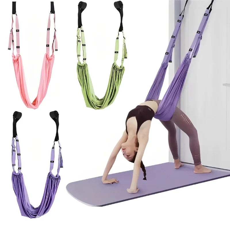 Adjustable Aerial Yoga Strap Leg Stretcher