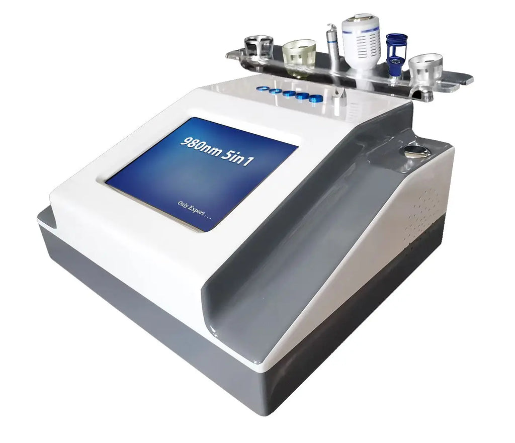 5 in 1 980nm Diode Laser Vascular Removal Machine for Spider Veins & Nail Fungus Treatment Home Beauty Care Equipment 2026