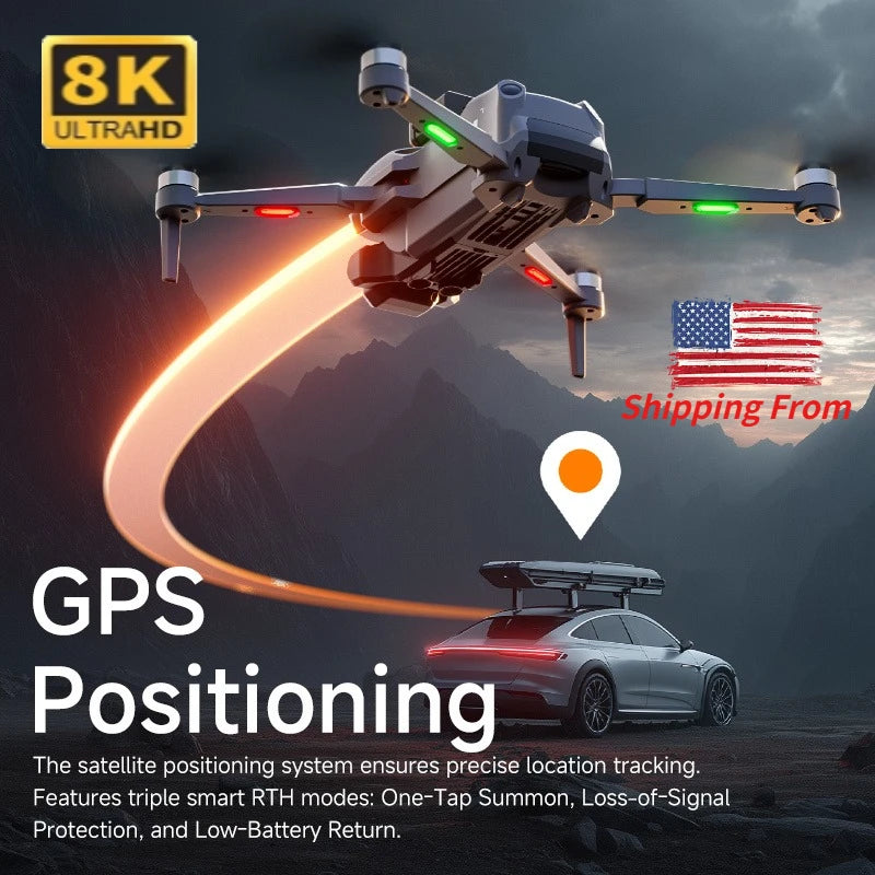 QJ M24 GPS Drone With 8K Camera And 5G Transmission