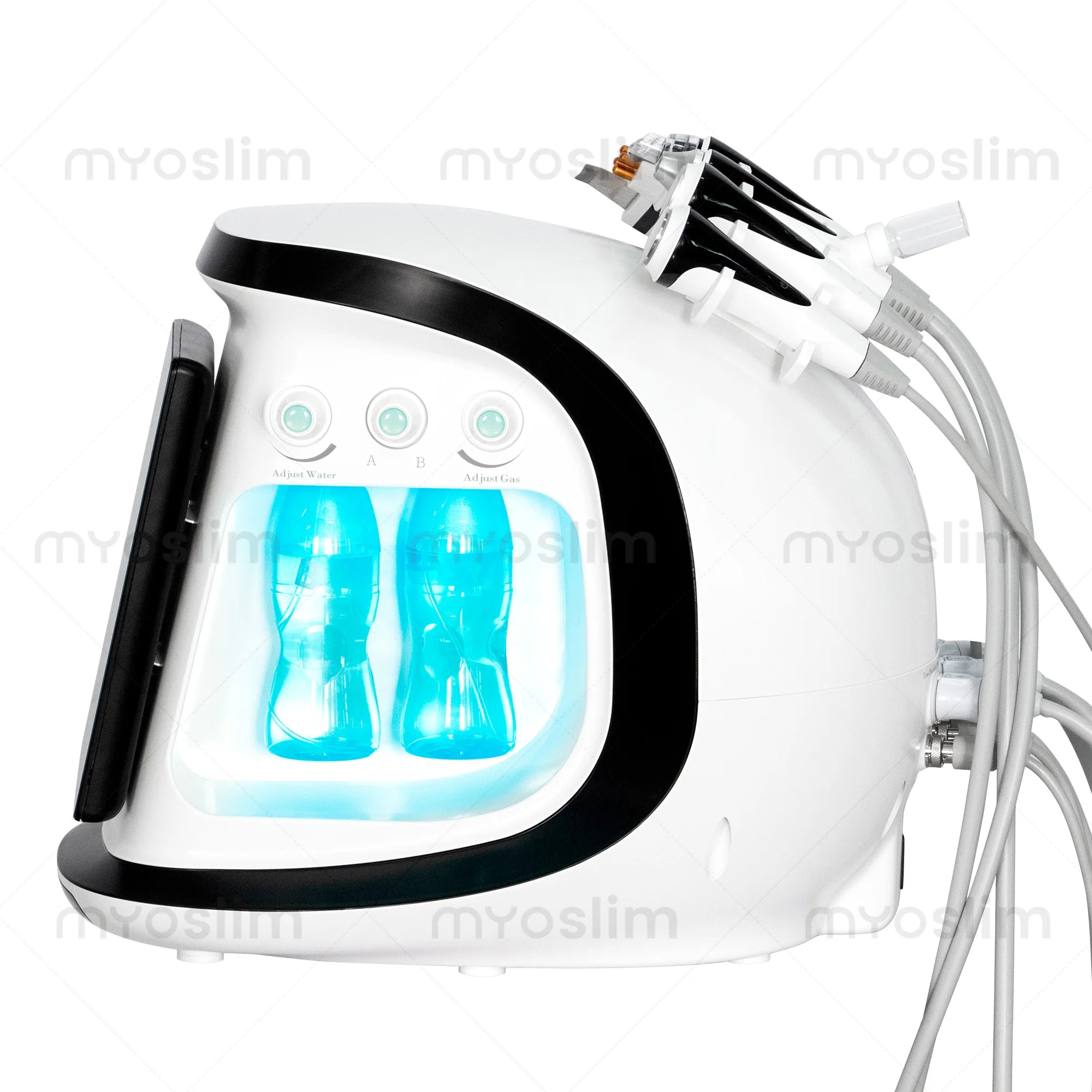 Ice Blue 7 in 1 Hydrodermabrasion Machine Oxygen Jet Aqua Peeling Small Bubble System for Deep Cleaning and Skin Rejuvenation