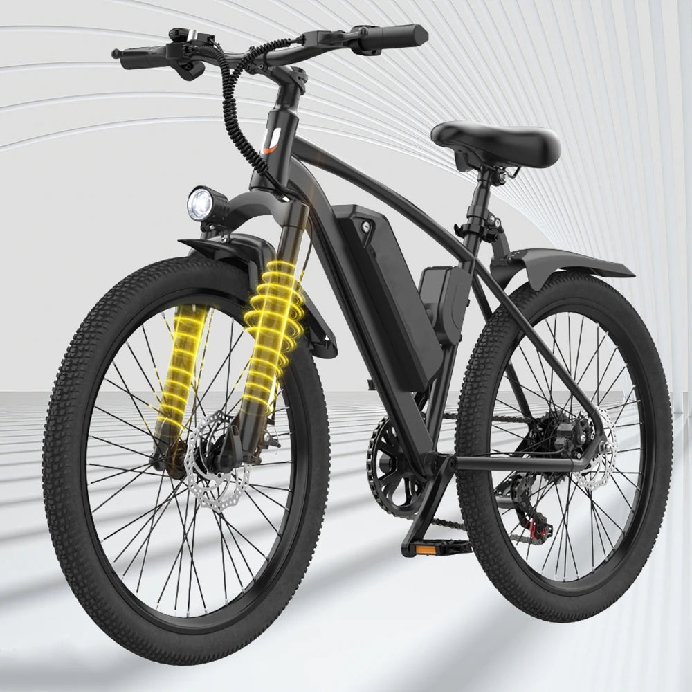 Electric Mountain Bike 600W Peak Motor For Everyday Adult Riders