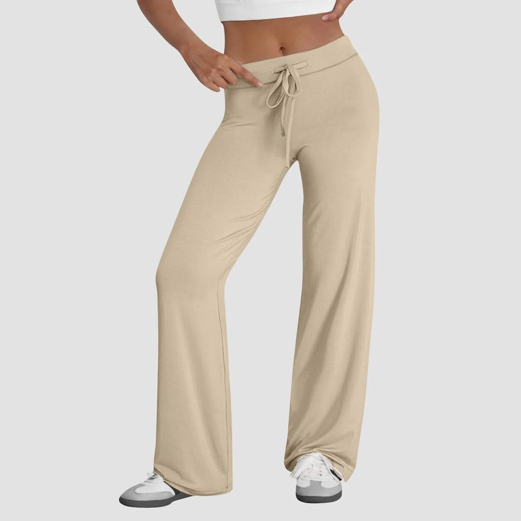 ZOMAXIUJEECN Womens Wide Leg Activewear Pants With Pockets