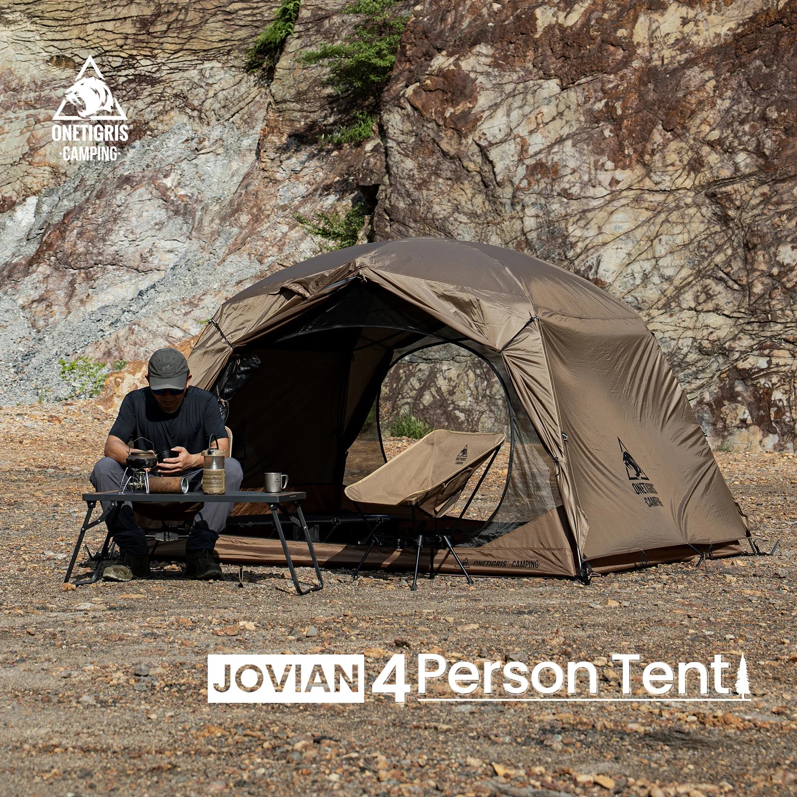 OneTigris Jovian Camping Tent 3 Season Dome Shelter
