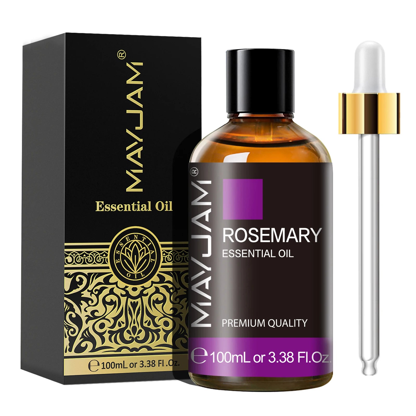 MAYJAM Pure Essential Oil For Humidifier Diffuser Vanilla Bergamot
