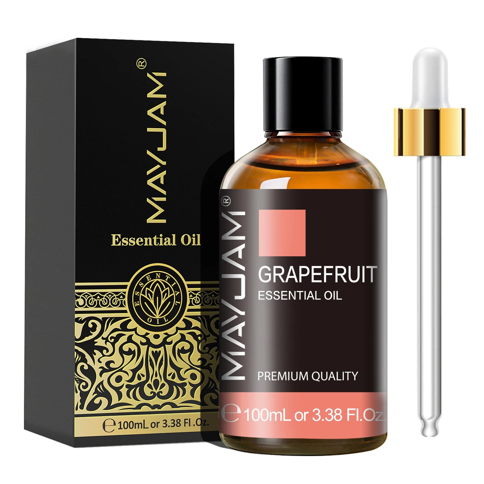 MAYJAM Pure Essential Oil For Humidifier Diffuser Vanilla Bergamot