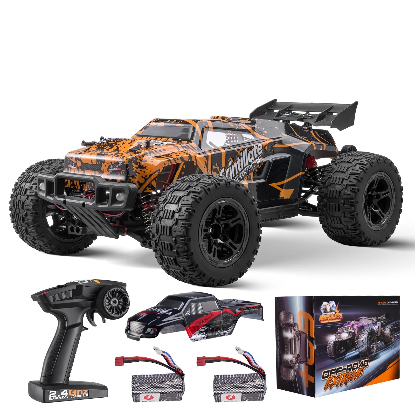 SucceBuy 4WD Off-Road RC Car For Kids With Remote Control