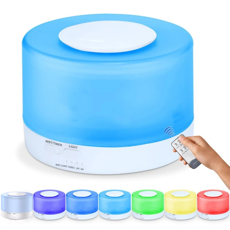 Aroma Diffuser 5V USB Humidifier With Remote And Night Lights