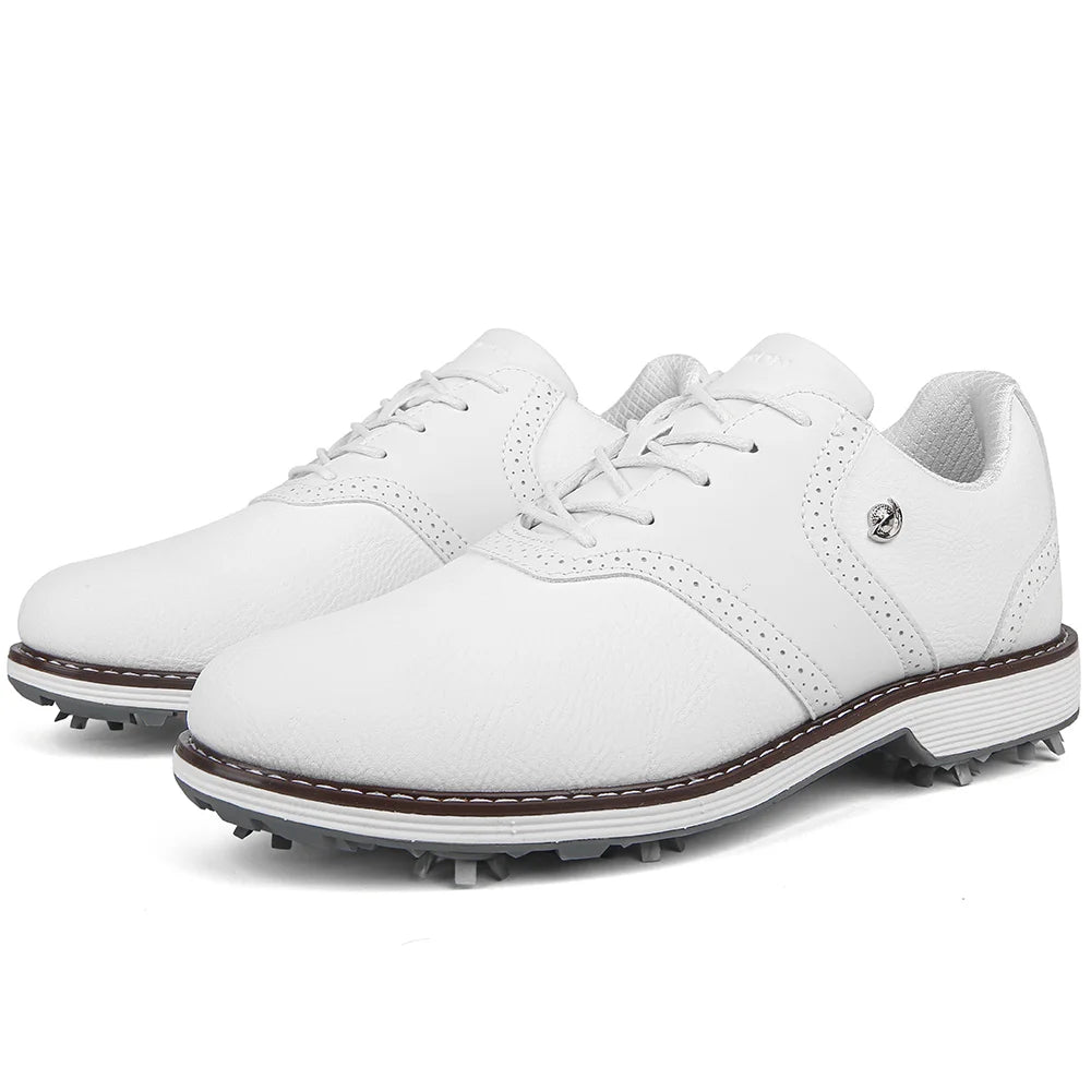 Lenox Spikes Golf Shoes for Men Walking Footwear