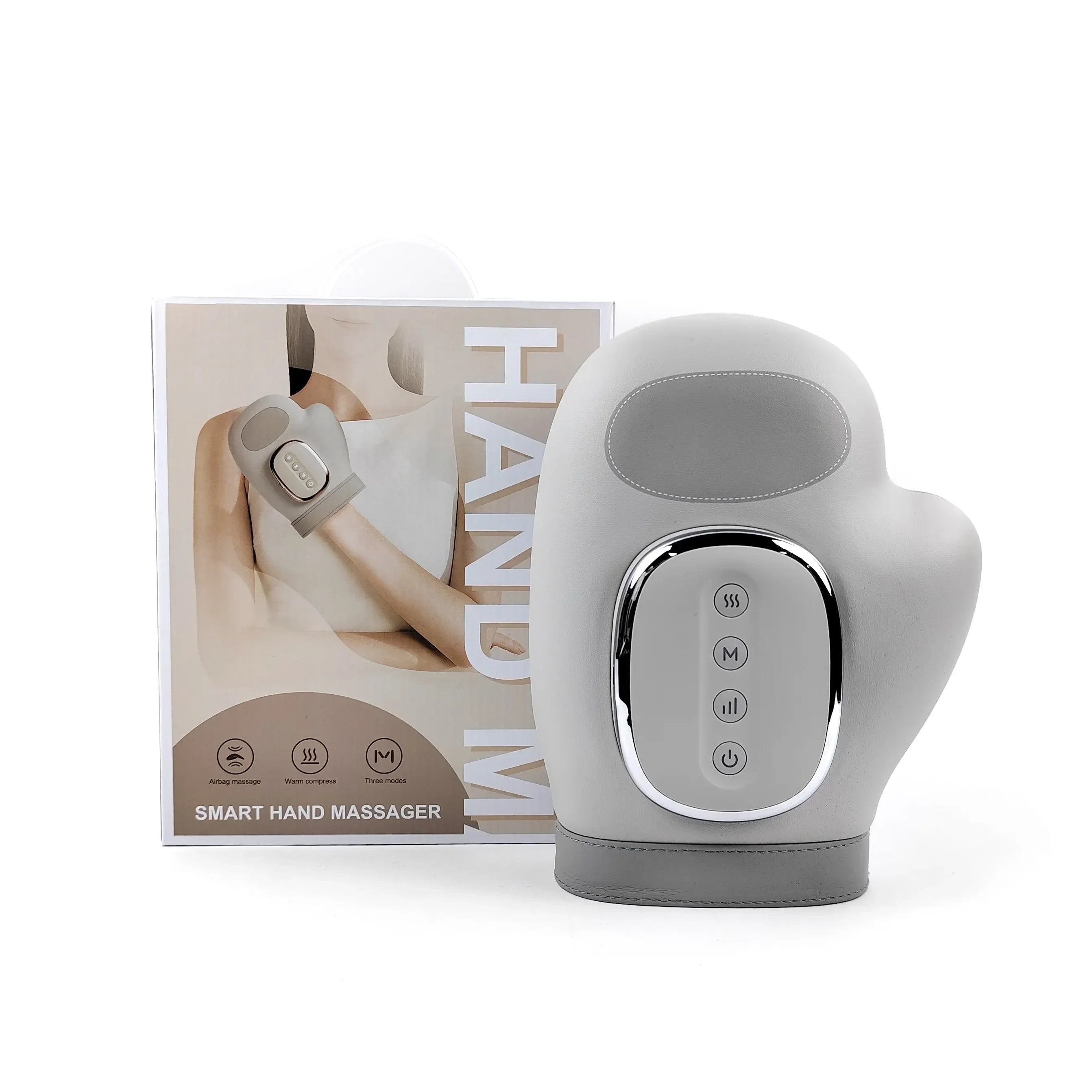 Hand Massager With Heat And Airbag Compression For Carpal Tunnel