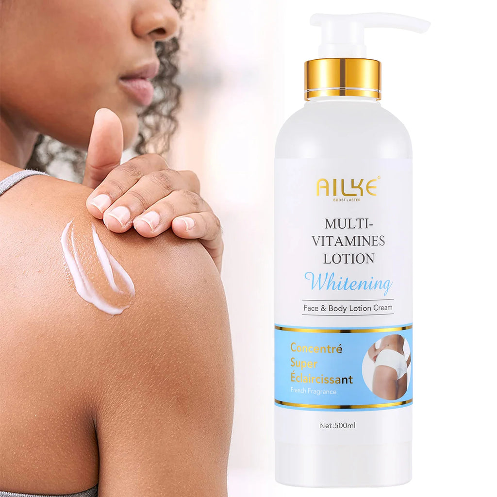 AILKE Multi-Vitamin Body Lotion Whitening And Dark Spot Correction