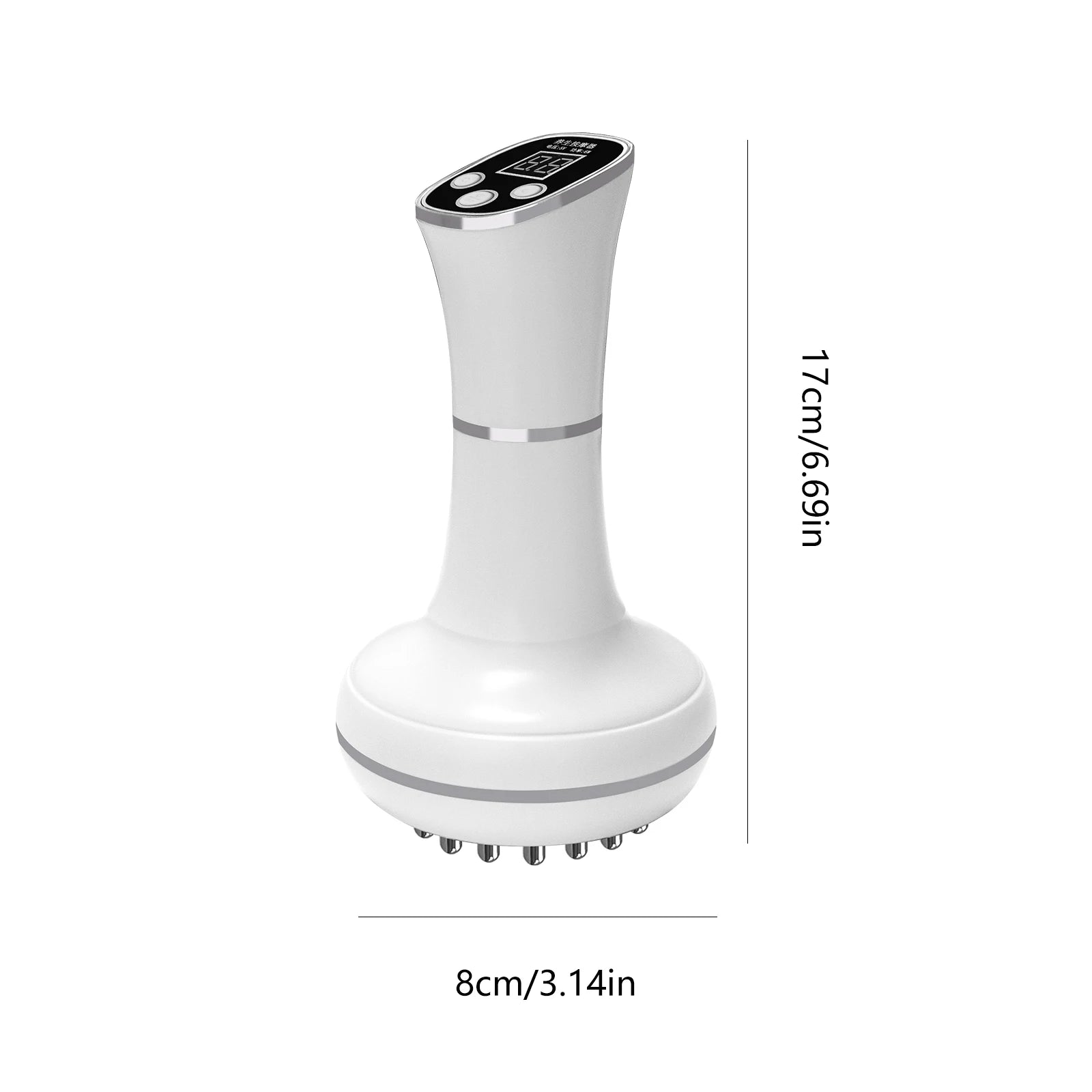 Electric Meridian Massager For Full Body Relief Scraping Tool For Legs Abdomen Shoulders And Neck