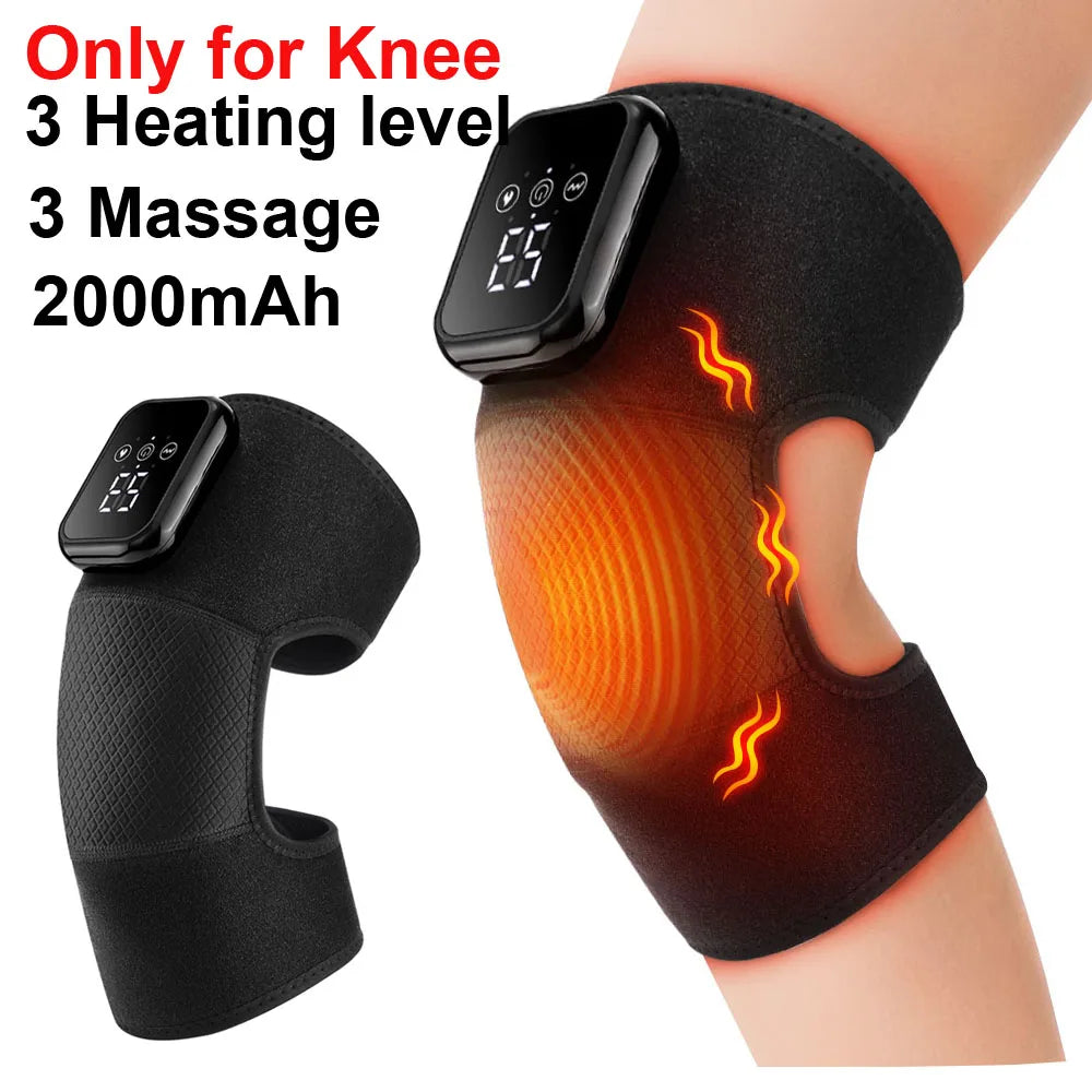Hailicare Knee Massager With Heating And Vibration