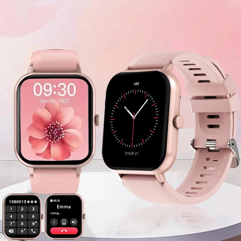 Smart Watch With Wireless Calling Music Messages Custom Watch Face