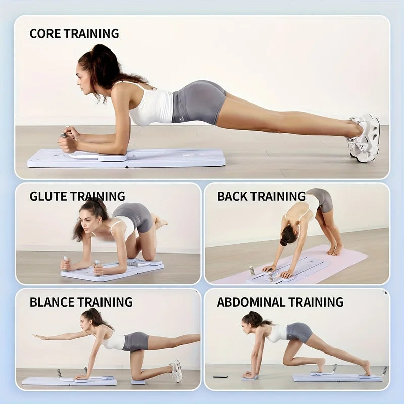 Multifunctional Pilates Reformer Set for Abdominal and Core Training