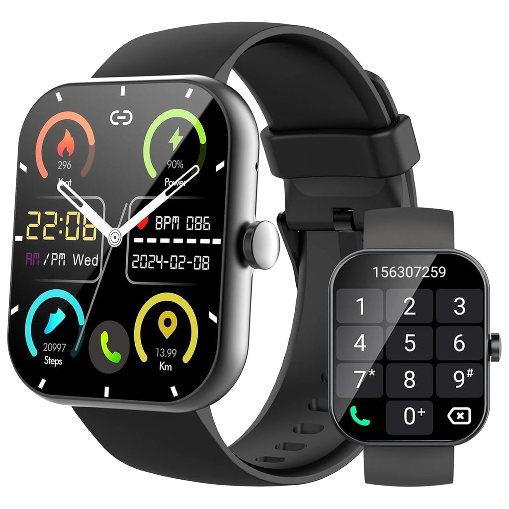 Smart Watch With Calls And 100 Sport Modes IP68 Waterproof