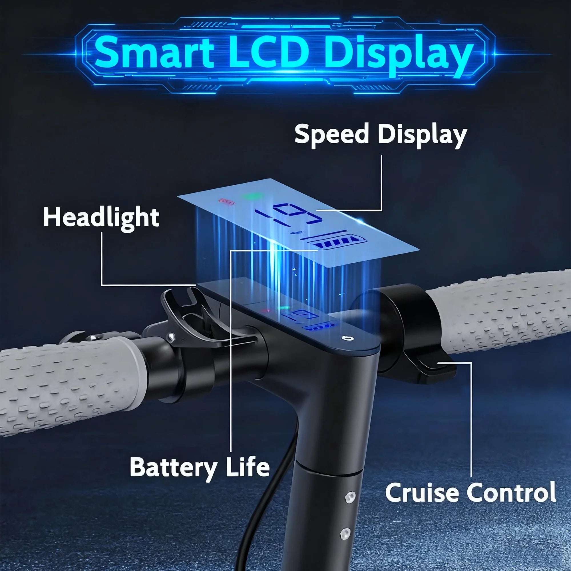 Ladped LP60 Electric Scooter 350W 19 MPH Foldable for Adults
