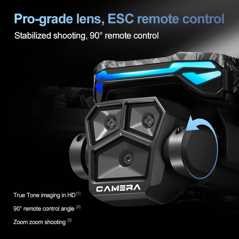 Camouflage Drone With Dual Camera And Auto Return Obstacle Avoidance