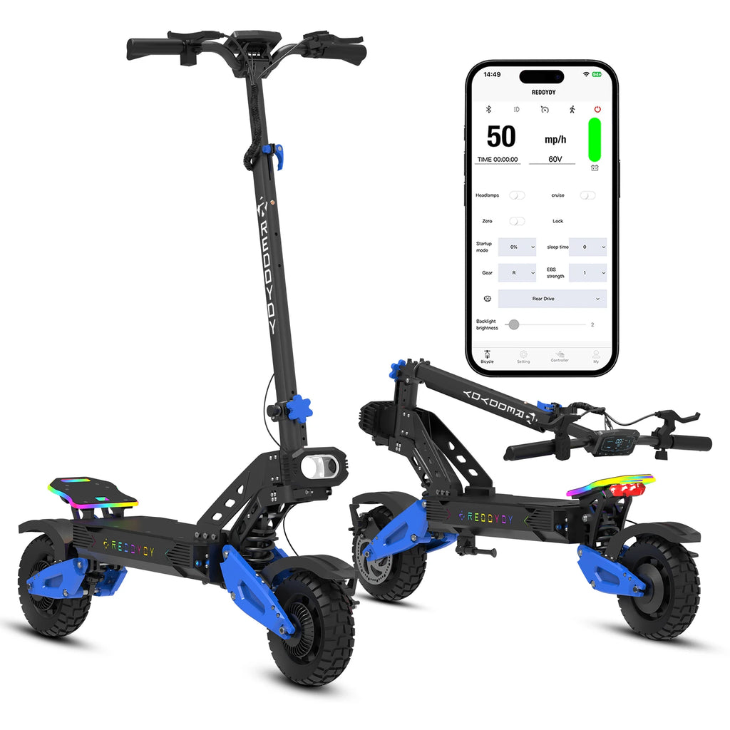 REDDYDY Electric Offroad Scooter 5000W Dual Motor