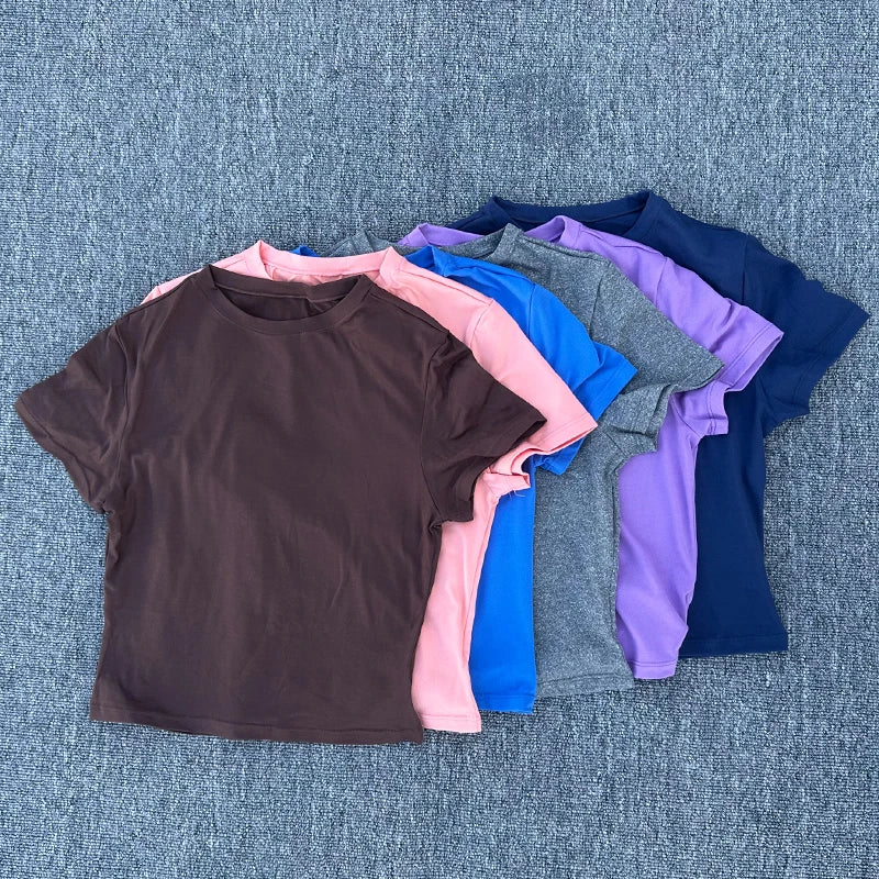 Women's Quick Dry Sports T Shirt for Yoga and Running