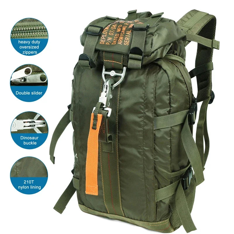 LQARMY Travel Hiking Backpack Waterproof Daypack Lightweight