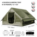 SENLEETO Waterproof Inflatable Camping Tent For Four Season Use