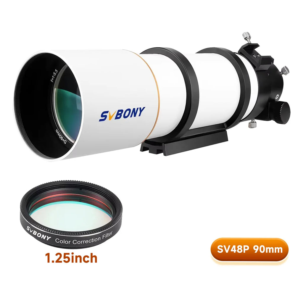 Svbony SV48P Dual Speed Focuser Refractor Telescope for Deep Sky