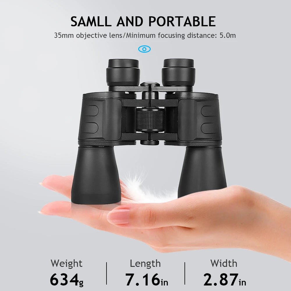 Professional HD Binoculars With Day Night Vision And BAK4 Prism