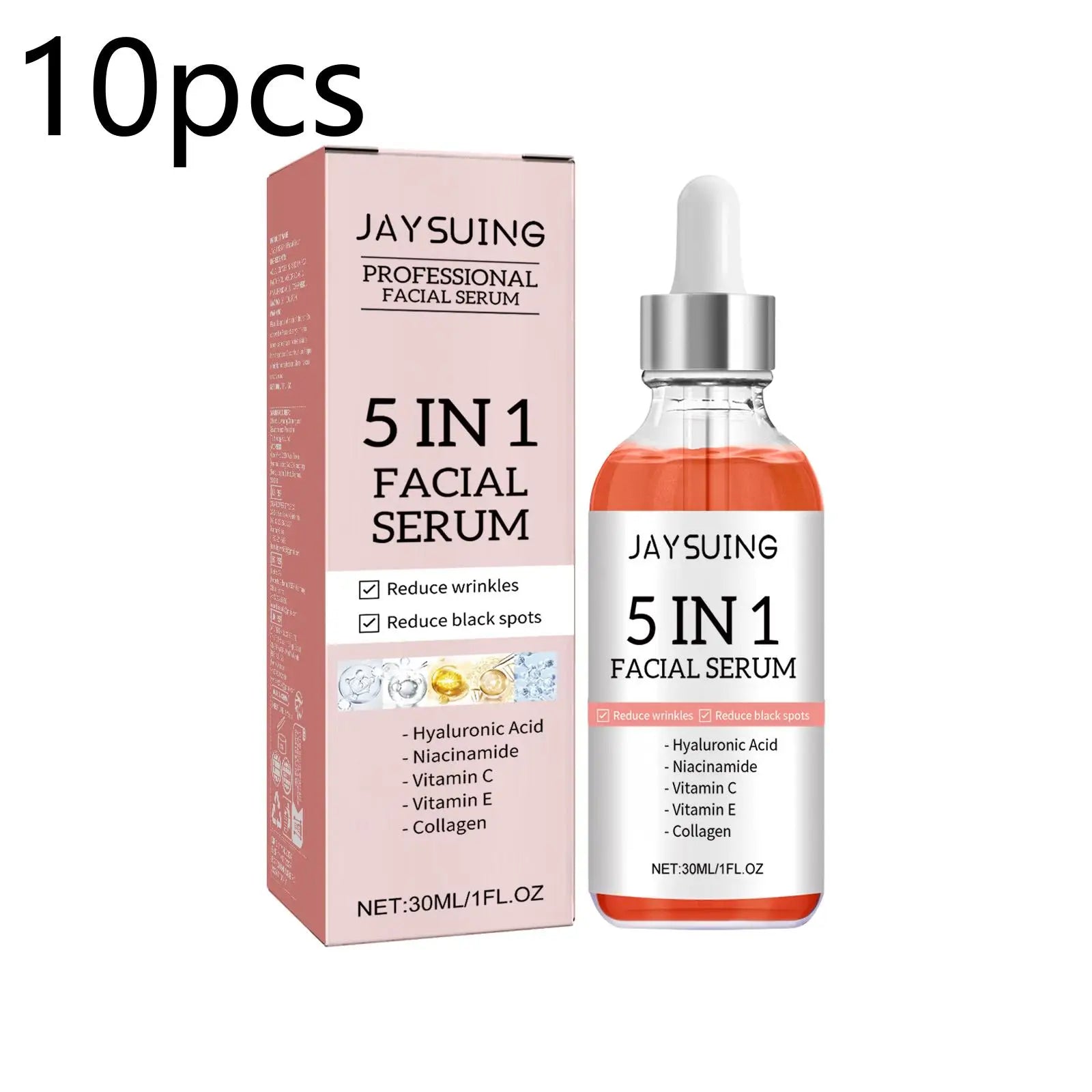 Jaysuing 5 In 1 AntiAging Facial Serum For Firming