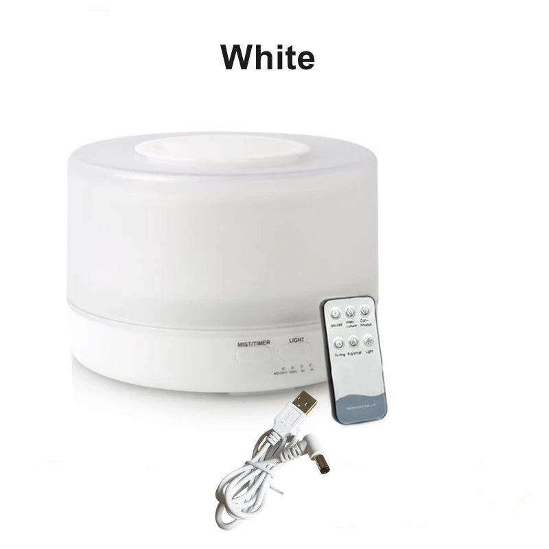 Aroma Diffuser 5V USB Humidifier With Remote And Night Lights