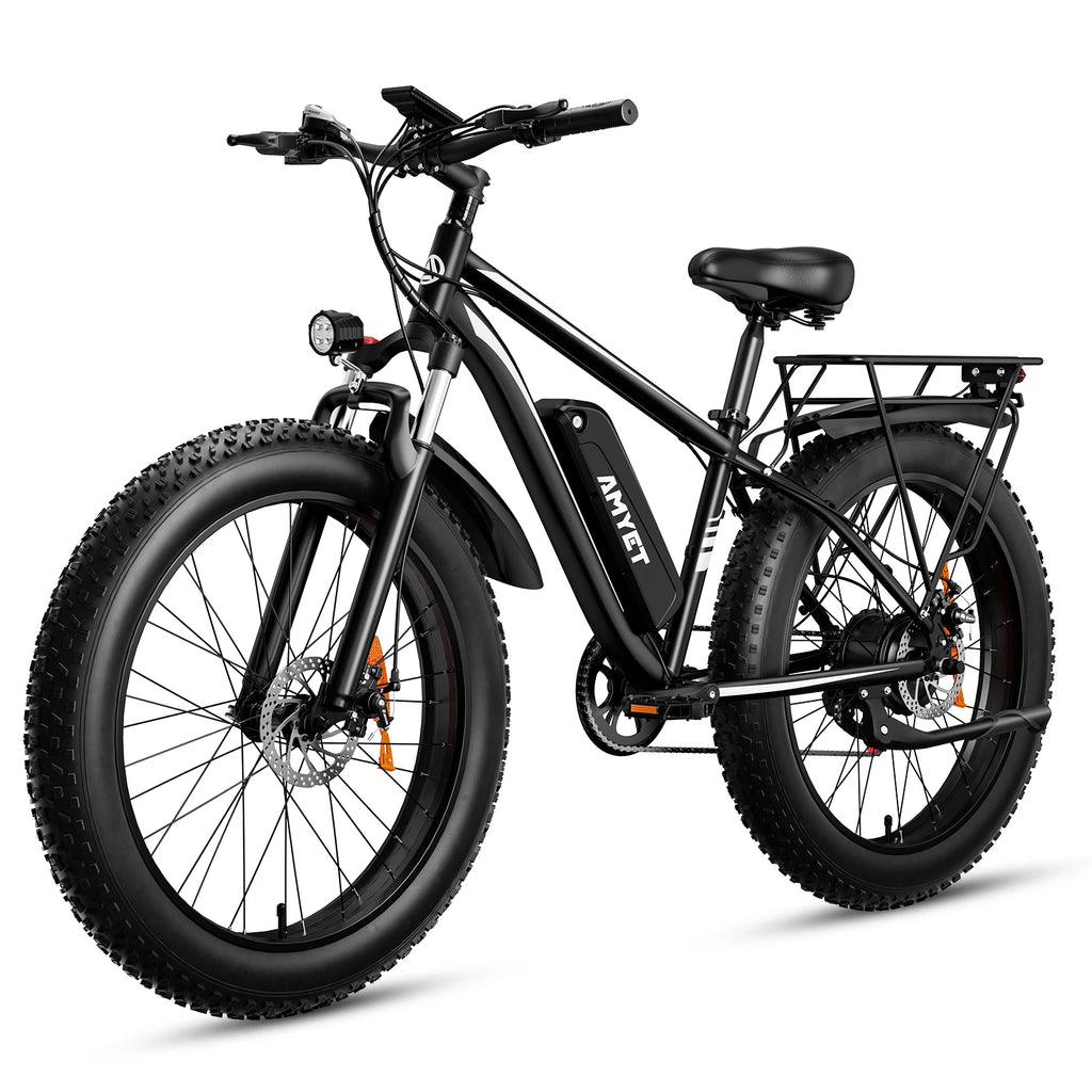 AMYET EB26 Electric Bike 1500W 48V 15Ah Fat Tire Mountain