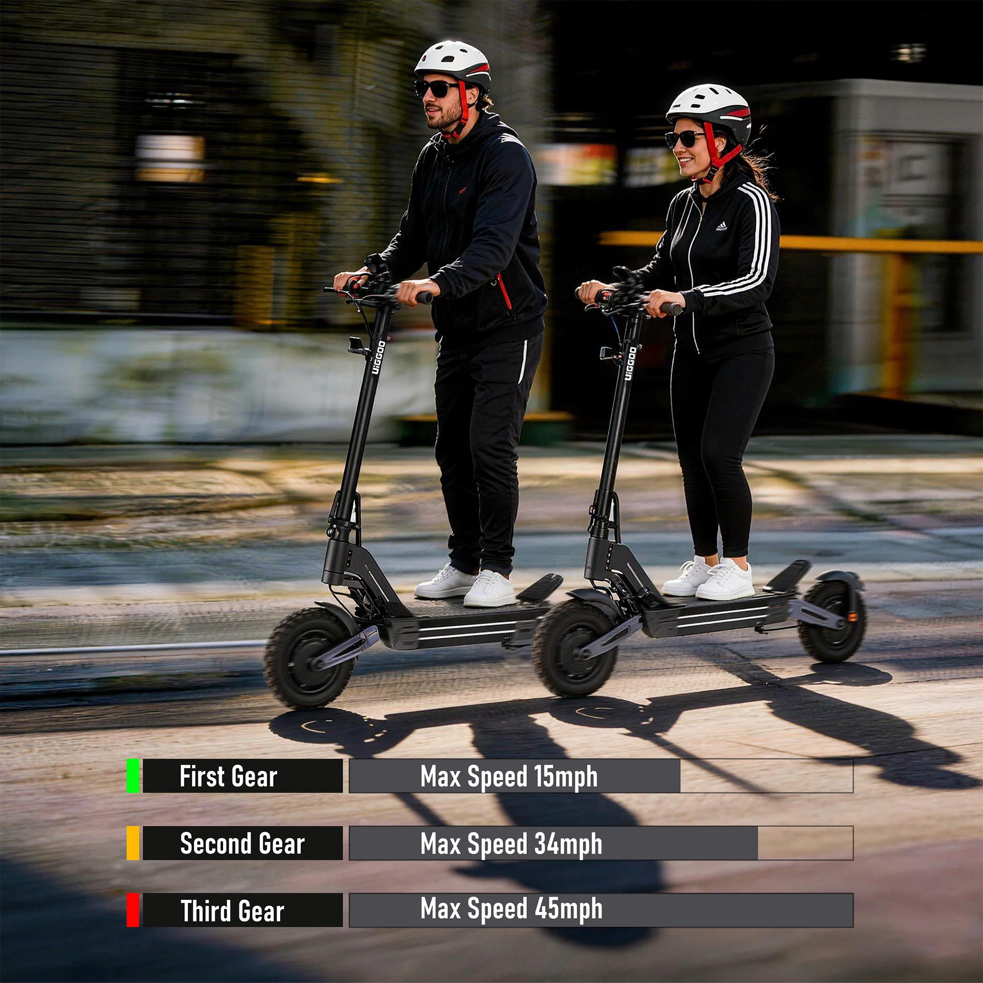 EOEOTWO Dual 4000W Electric Scooter 60V 27Ah Heavy Duty