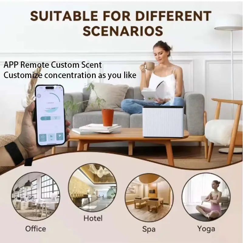 Namstec Fragrance Diffuser With WiFi Bluetooth Smart Scent