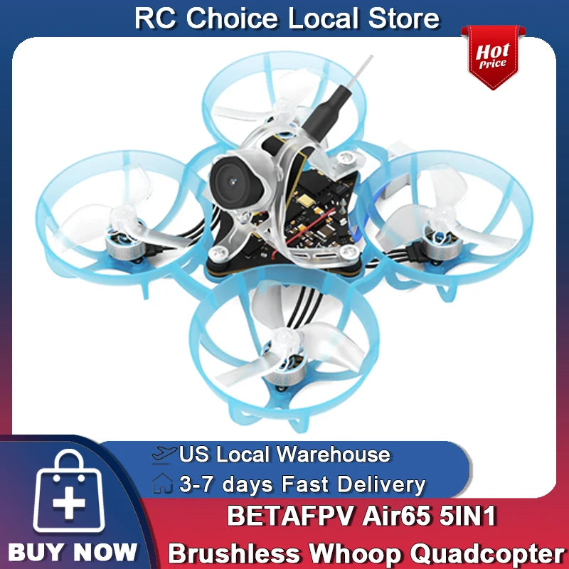 Betafpv Air65 5 In 1 Brushless Whoop Quadrotor Drone