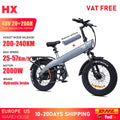 HX 2000W Electric Mountain Bike 48V 20Ah Fat Tire Edition