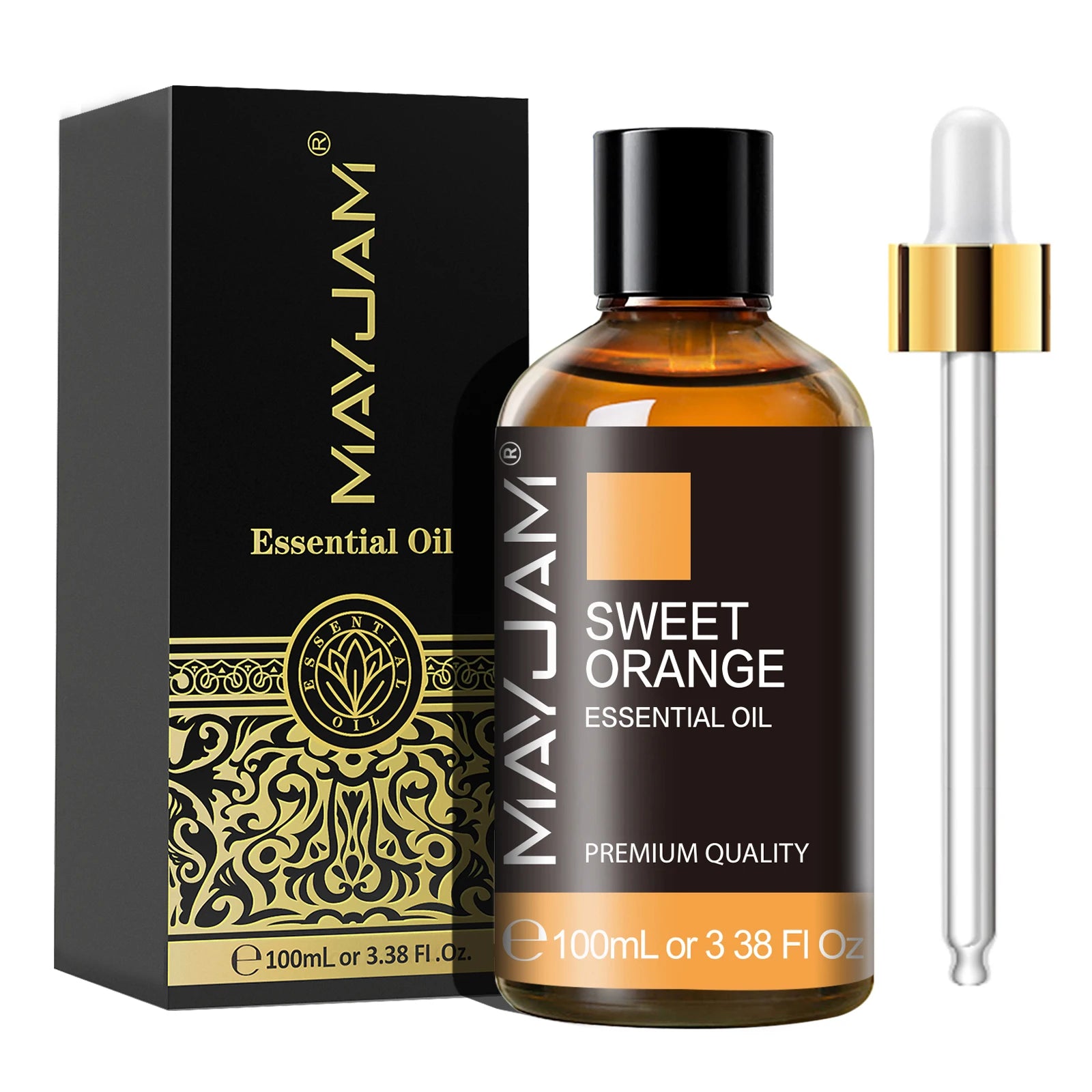 MAYJAM Pure Essential Oil For Humidifier Diffuser Vanilla Bergamot