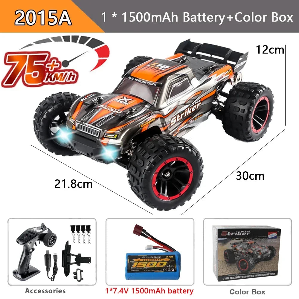 WLtoys 2105A RC Car Brushless 4WD High Speed