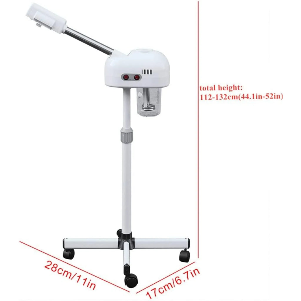 Bymaocar Facial Steamer With 360 Degree Rotating Nozzle Pore Cleansing