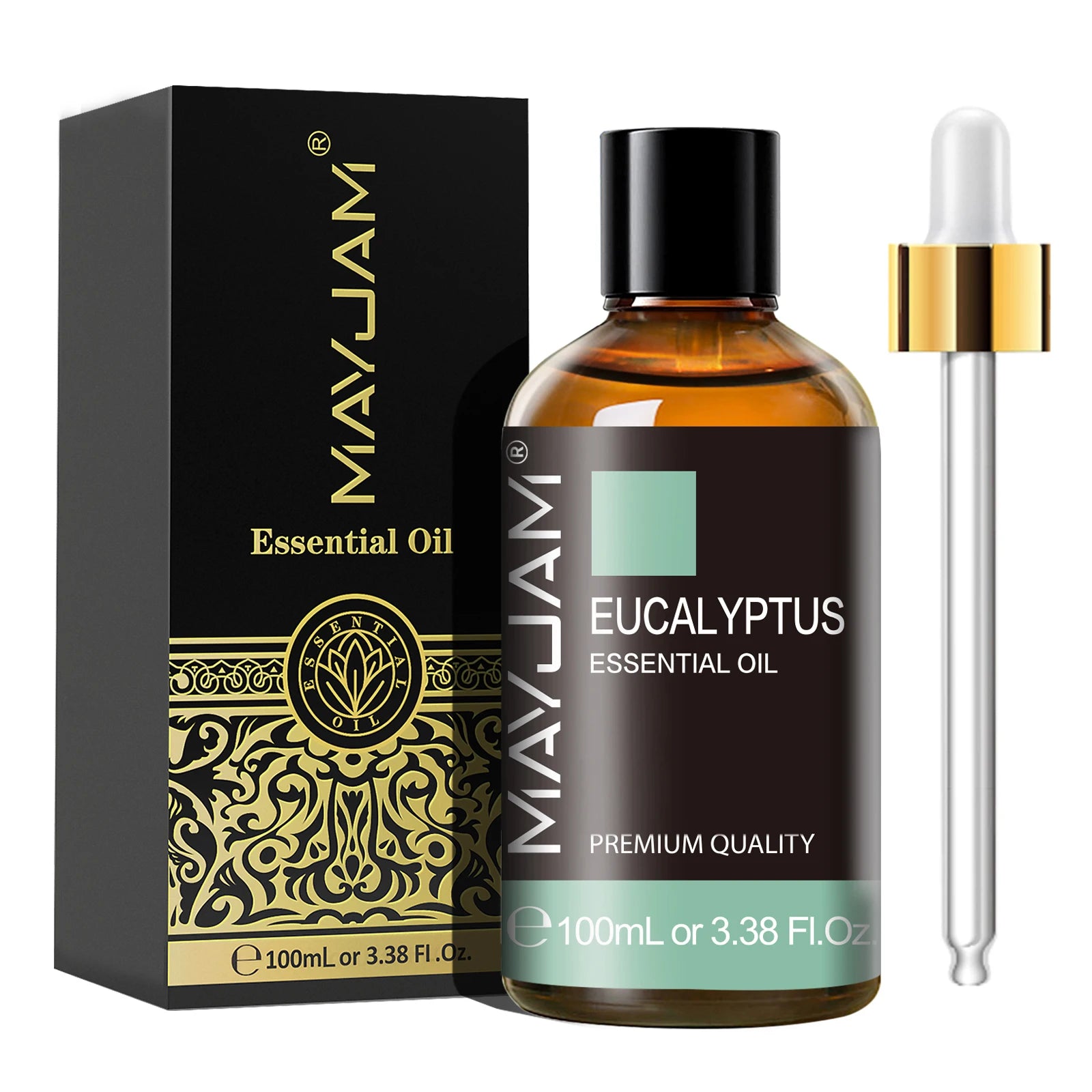 MAYJAM Pure Essential Oil For Humidifier Diffuser Vanilla Bergamot