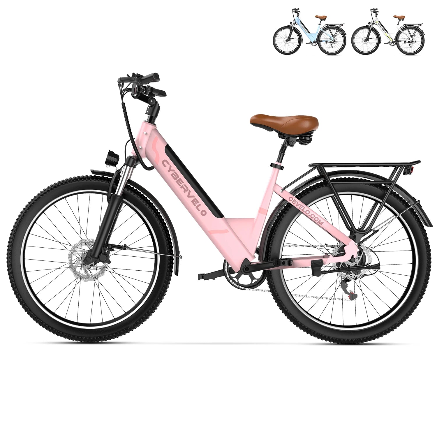 CYBERVELO EK2 Electric Bike 1000W Peak Motor 80 Mile Range