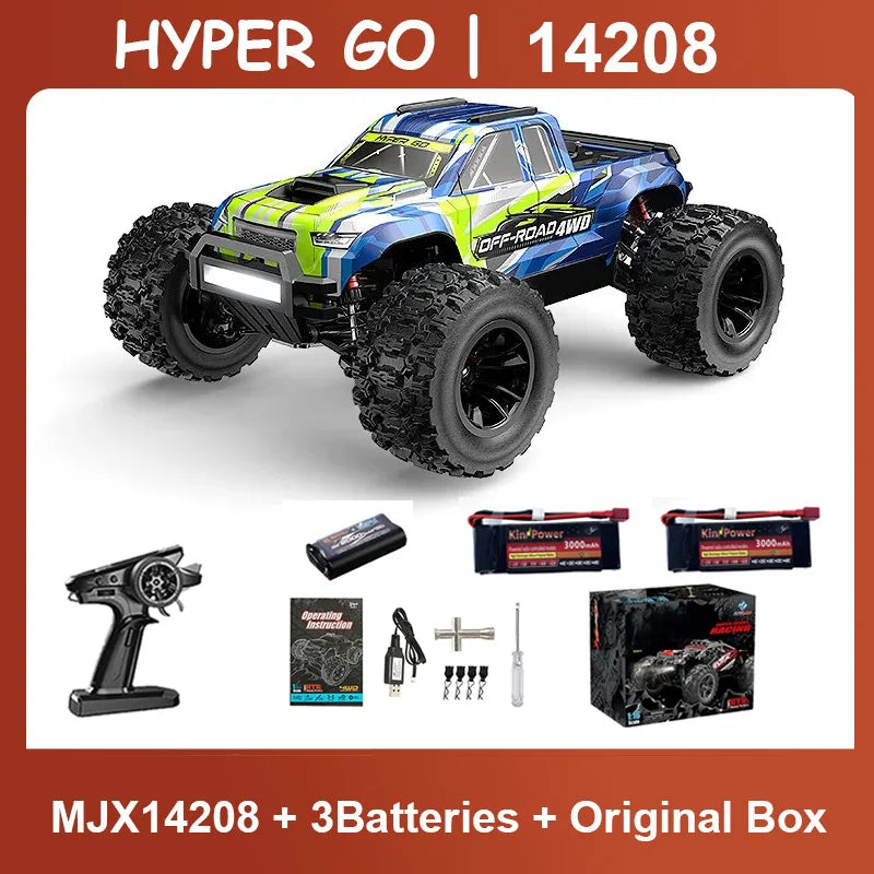 JIUSICE Hyper Go 14207 1-14 4WD Brushless High-Performance Remote-Controlled Car