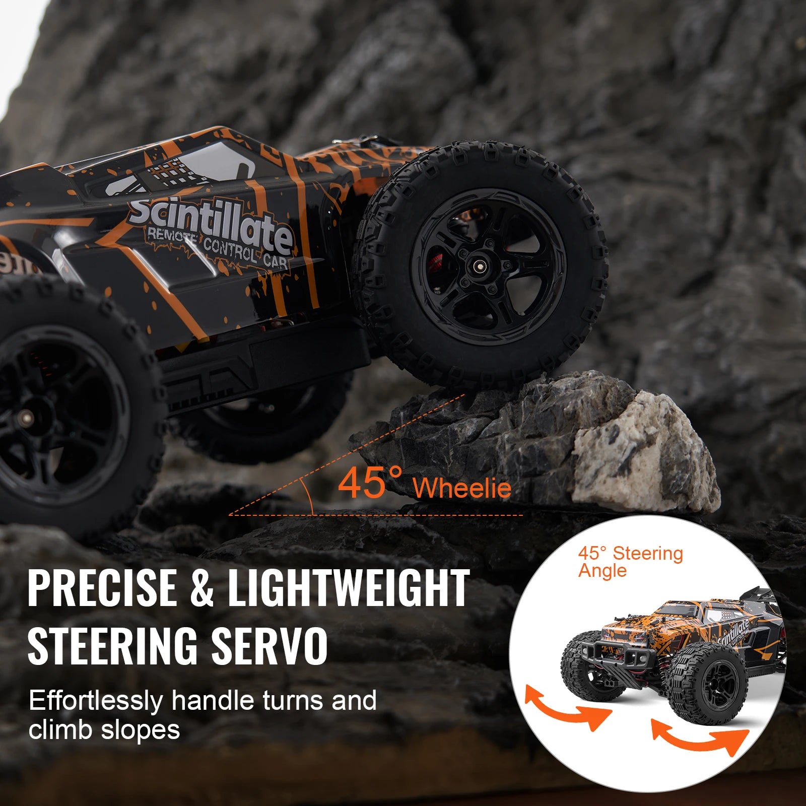 SucceBuy 4WD Off-Road RC Car For Kids With Remote Control